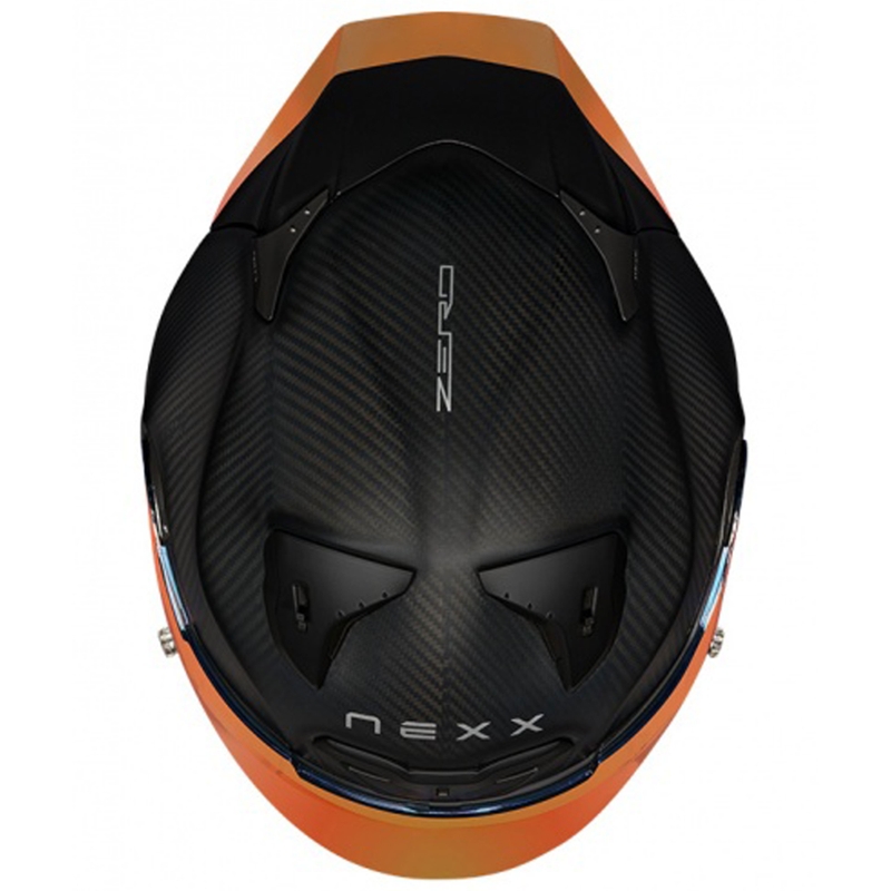 Casco integrale da moto Nexx X.R3R Zero PRO 2 Carbon rosso opaco