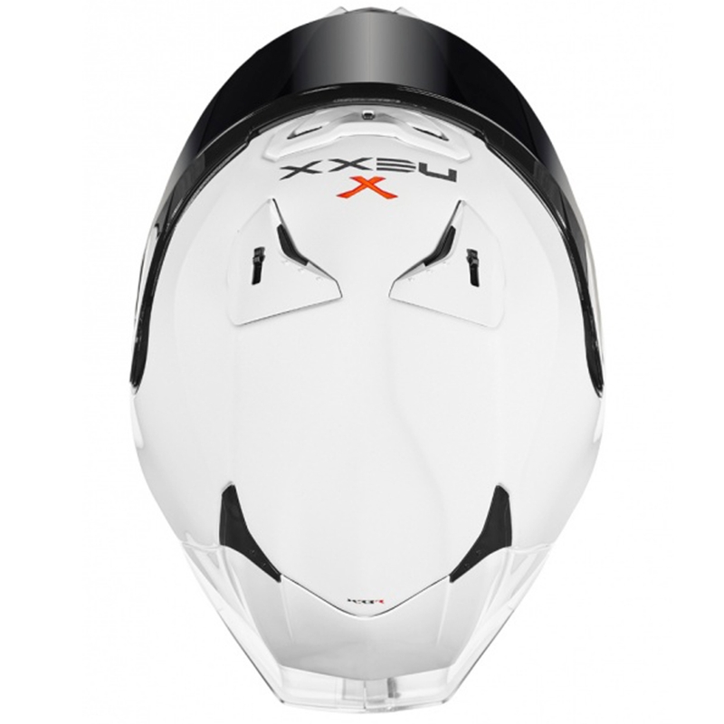 Casco integrale da moto Nexx X.R3R Plain bianco