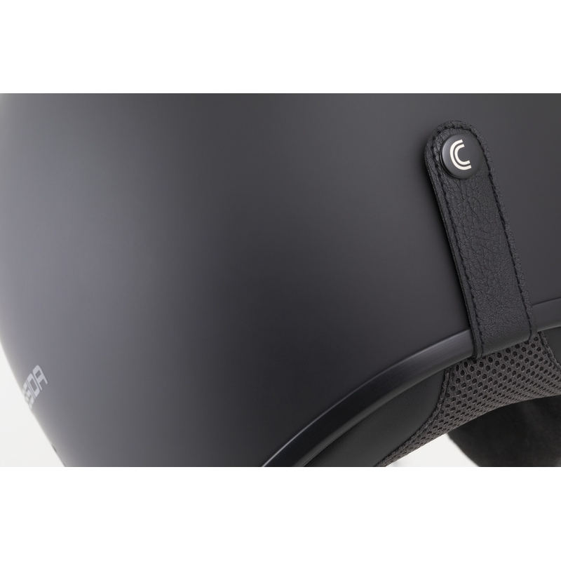 Casco da moto aperto Cassida Oxygen 2.0 Solid Nero opaco-Grigio scuro