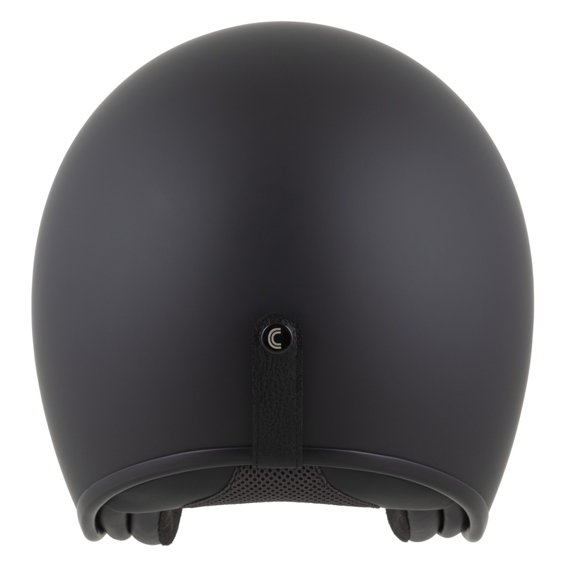 Casco da moto aperto Cassida Oxygen 2.0 Solid Nero opaco-Grigio scuro