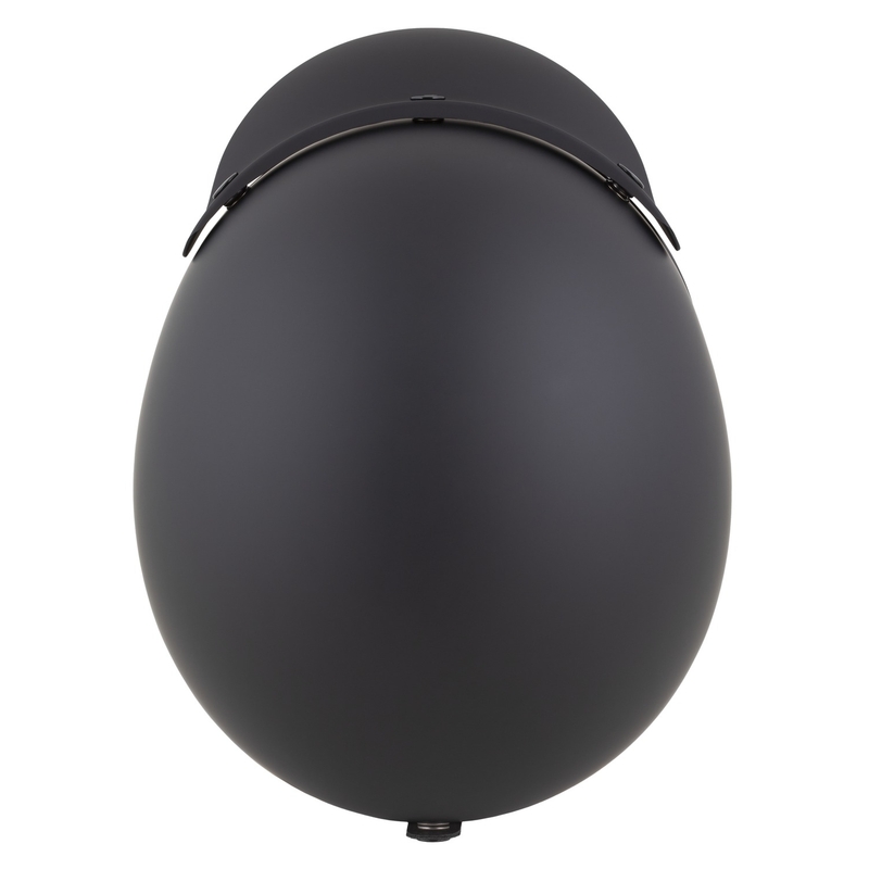Casco da moto aperto Cassida Oxygen 2.0 Solid Nero opaco-Grigio scuro