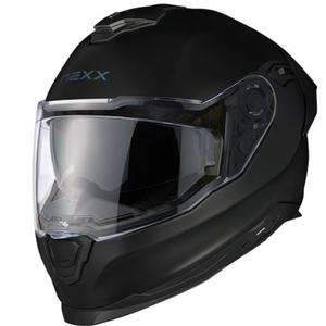 Casco integrale da moto NEXX Y.100R Fullblack Nero opaco