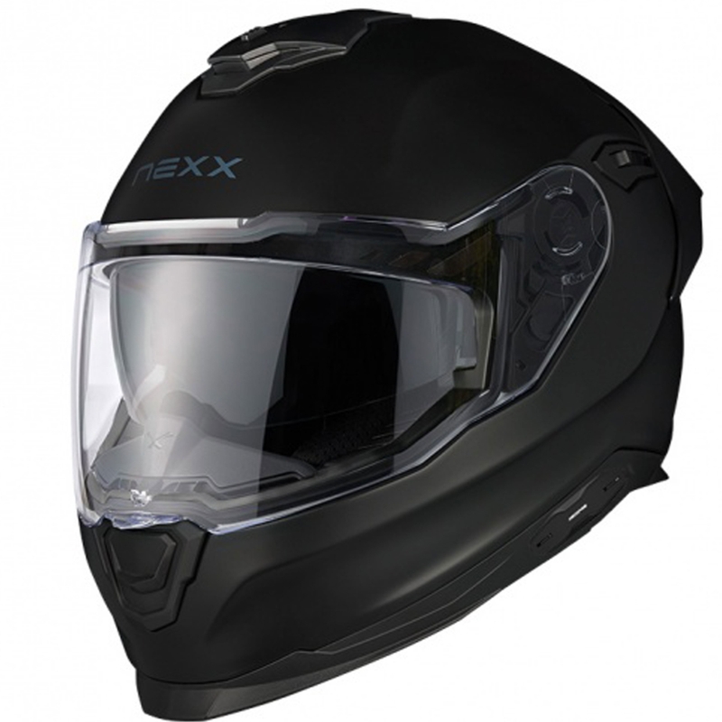 Casco integrale da moto NEXX Y.100R Fullblack nero opaco