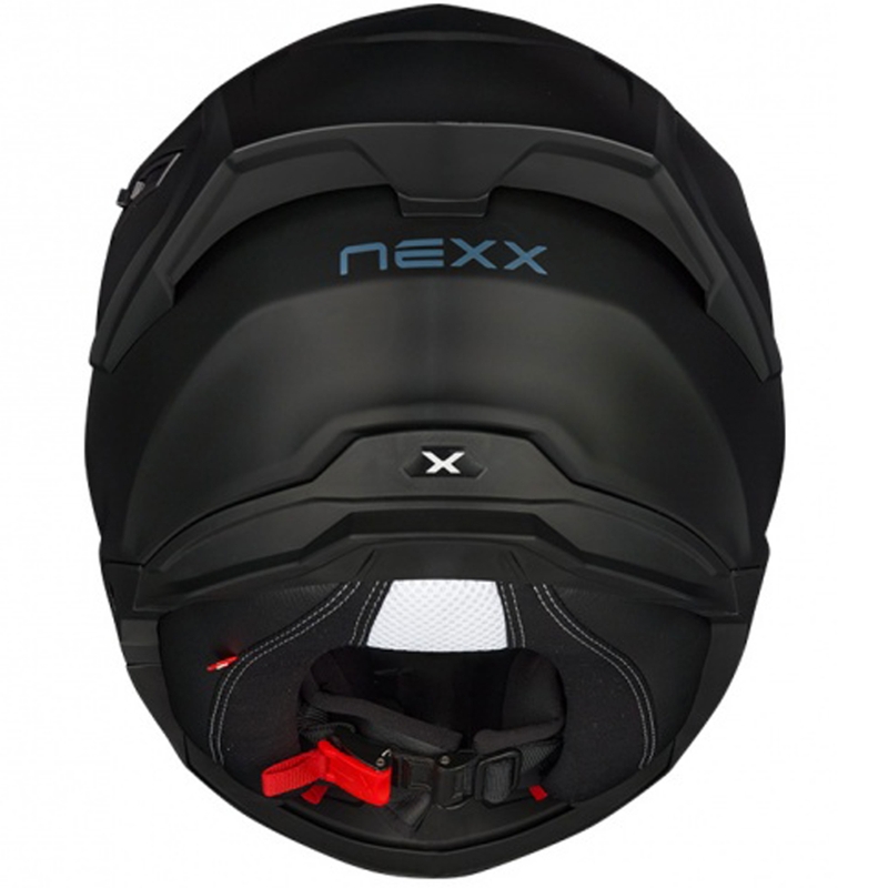 Casco integrale da moto NEXX Y.100R Fullblack nero opaco