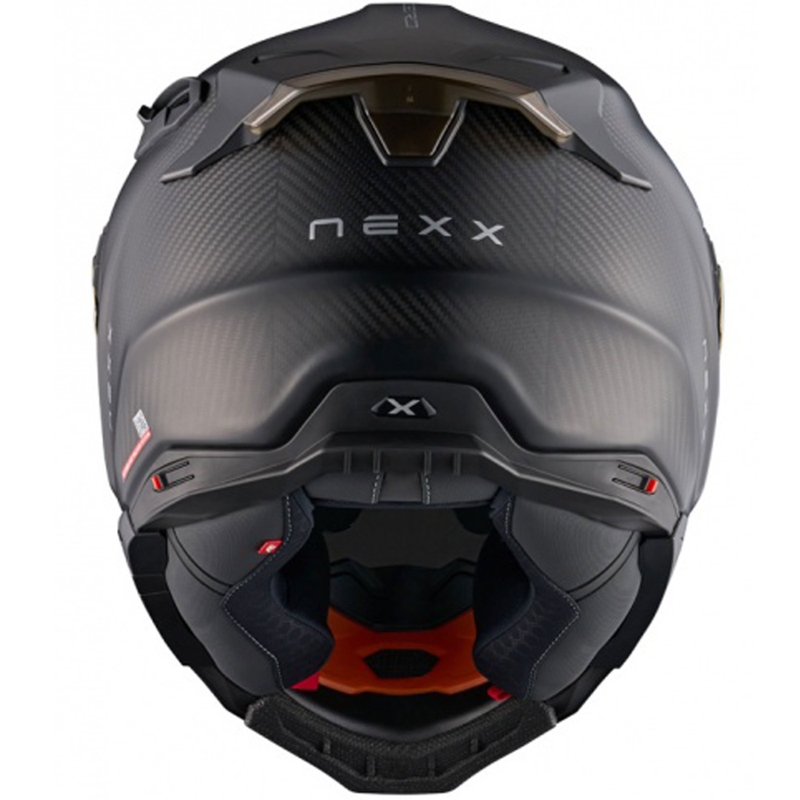 Casco integrale da moto Nexx X.WST3 Zero PRO Carbon Oro opaco