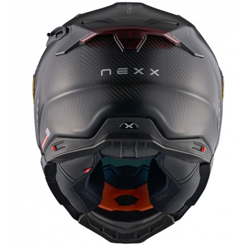 Casco integrale da moto Nexx X.WST3 Zero PRO Carbon rosso opaco