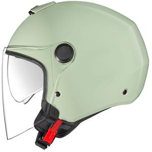 Casco da moto NEXX Y.10 Plain Open Face Verde pastello