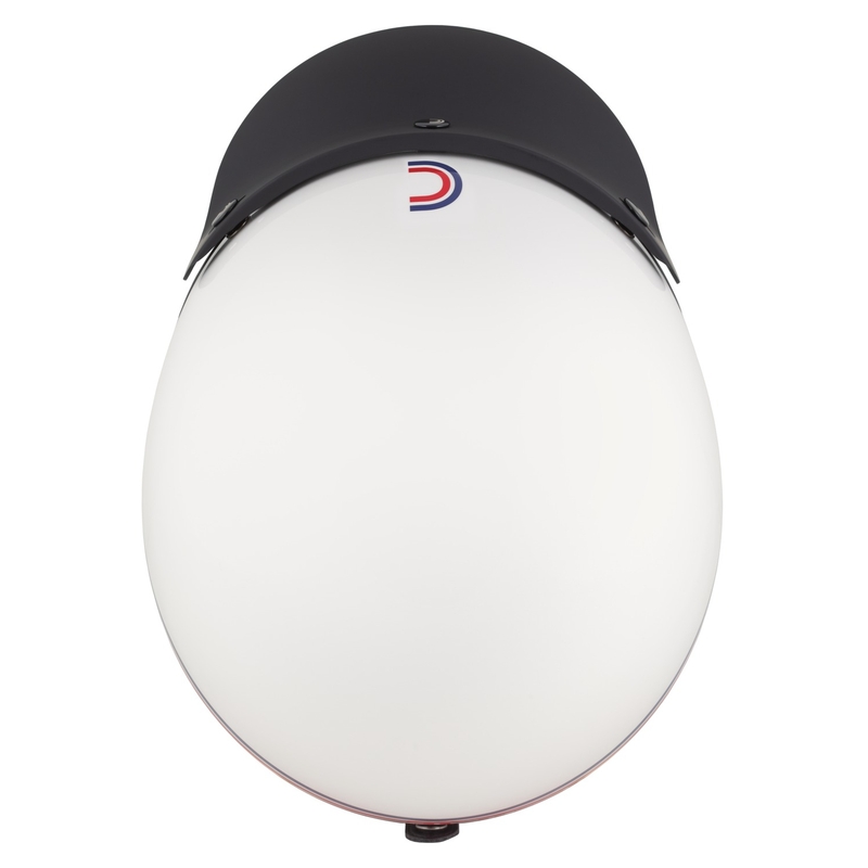 Casco da moto open face Cassida Oxygen 2.0 Rondo bianco perla-rosso-blu-nero