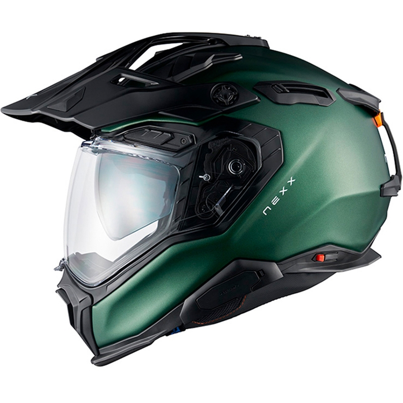Casco enduro Nexx X.WED3 Plain verde Saldi
