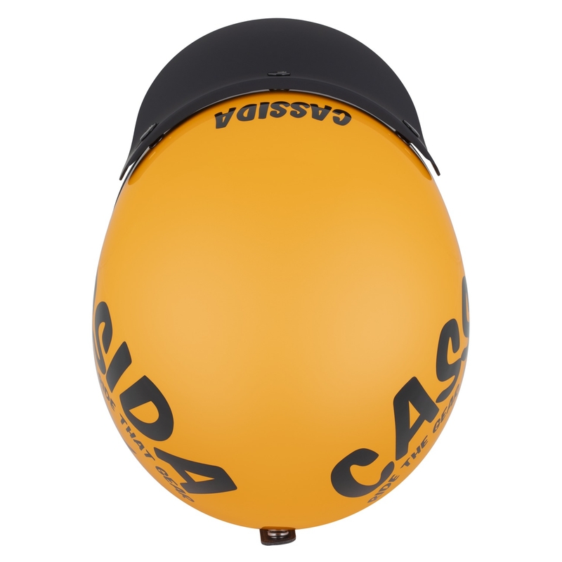 Casco da moto aperto Cassida Oxygen 2.0 Gear giallo-nero