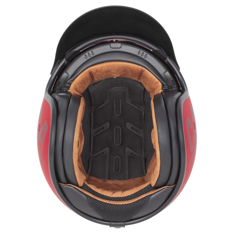 Casco da moto aperto Cassida Oxygen 2.0 Gear giallo-nero