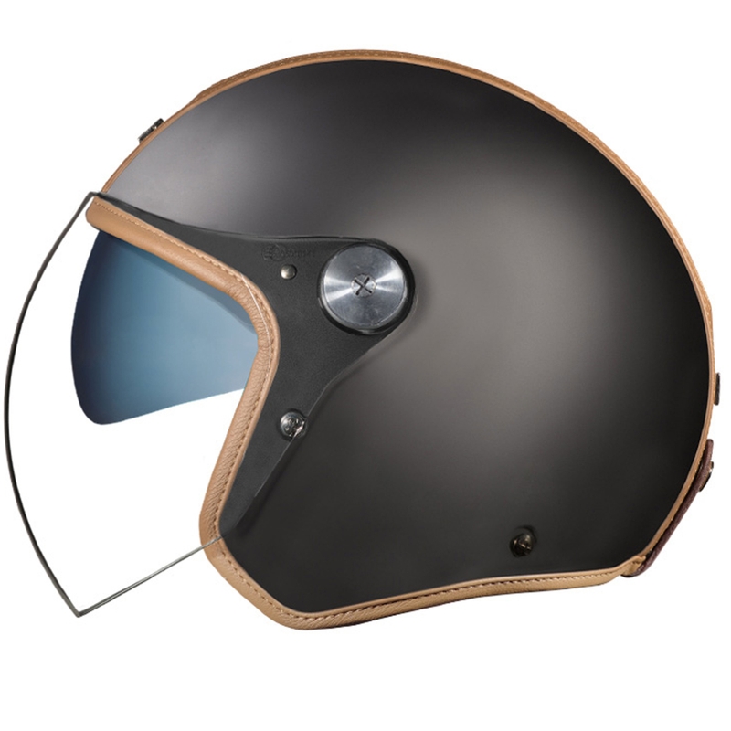 Casco aperto Nexx X.G30 Groovy SV nero-marrone Saldi