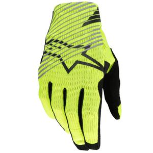 Guanti da motocross Alpinestars Radar Pro giallo fluo
