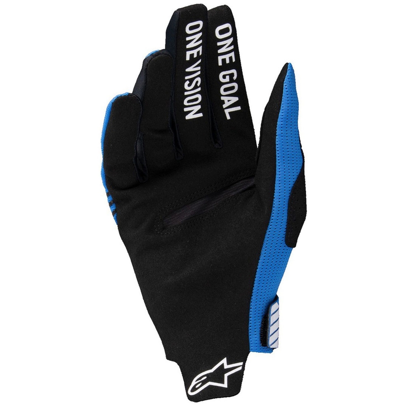 Guanti da motocross Alpinestars Radar Pro blu