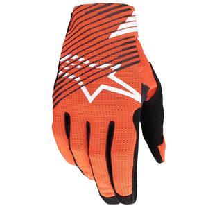 Guanti da motocross Alpinestars Radar Pro arancioni