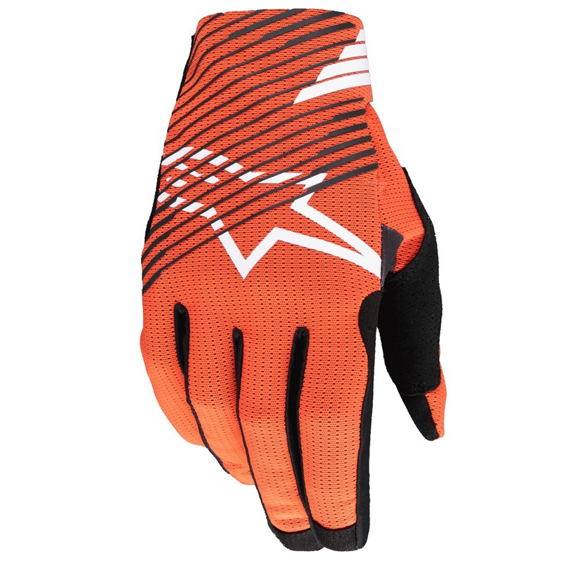 Guanti da motocross Alpinestars Radar Pro arancioni