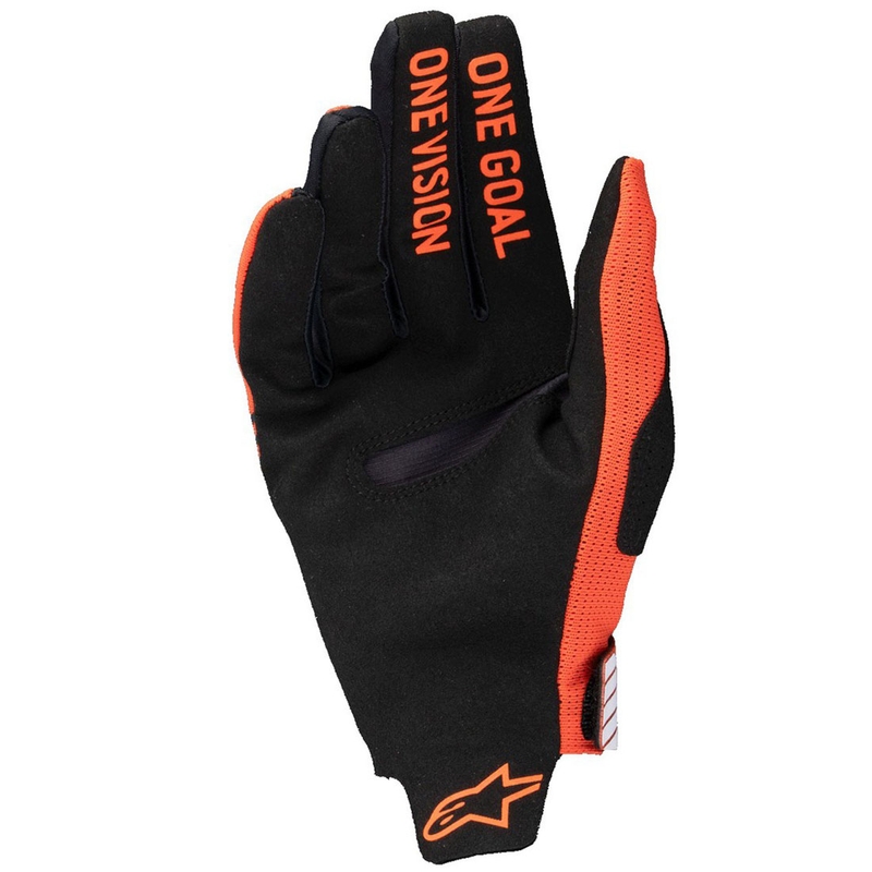 Guanti da motocross Alpinestars Radar Pro arancioni
