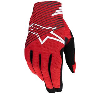Guanti da motocross Alpinestars Radar Pro rossi