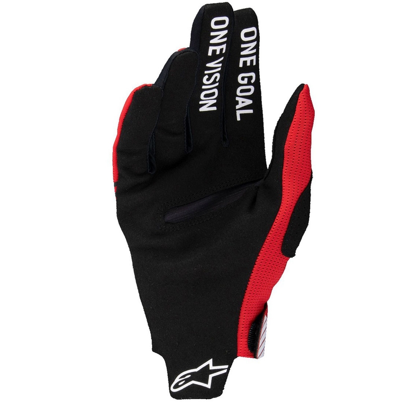 Guanti da motocross Alpinestars Radar Pro rossi