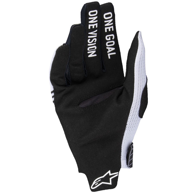 Guanti da motocross Alpinestars Radar Pro bianchi