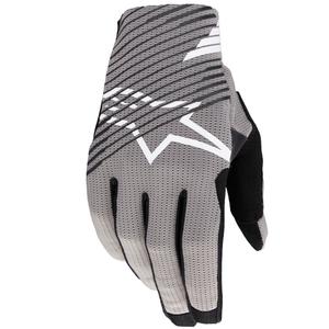 Guanti da motocross Alpinestars Radar Pro nero-grigio