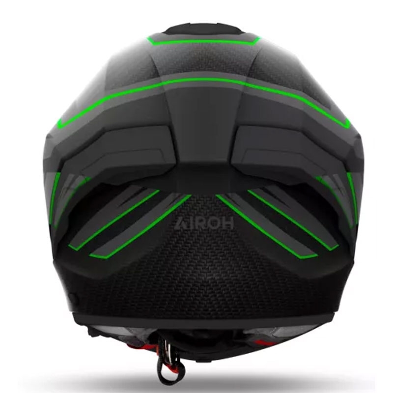 Casco integrale da moto Airoh MATRYX Sentinel verde opaco