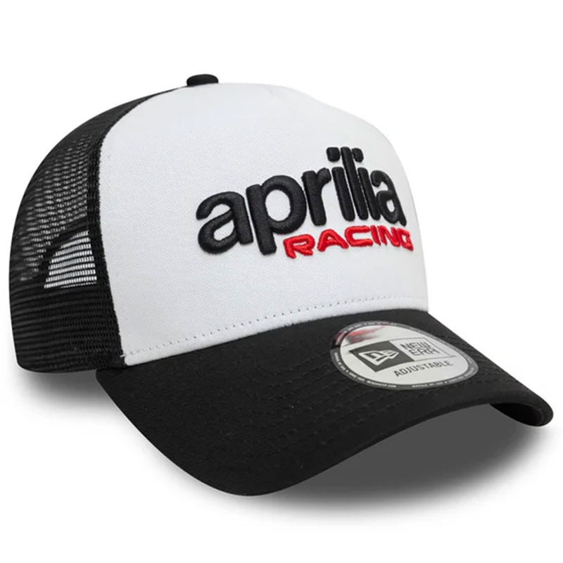 Cappellino Aprilia Trucker bianco-nero