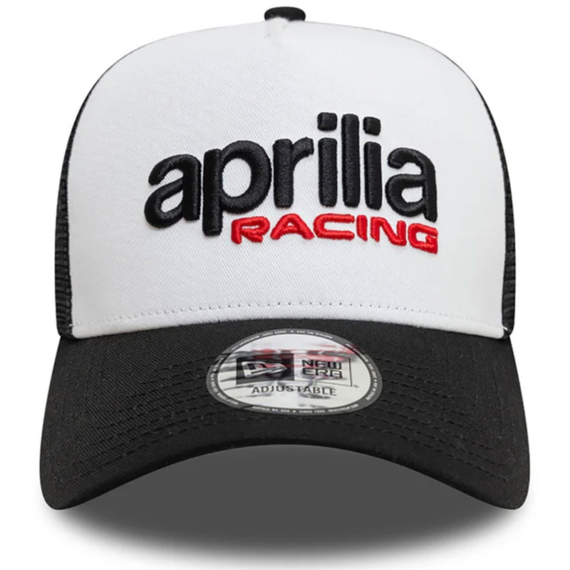 Cappellino Aprilia Trucker bianco-nero