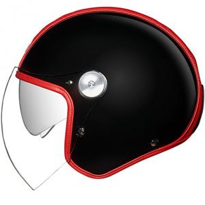 Casco aperto Nexx X.G30 Cult SV nero-rosso