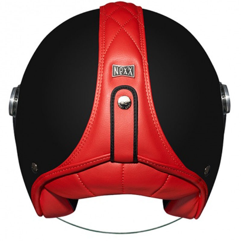 Casco aperto Nexx X.G30 Cult SV nero-rosso Saldi