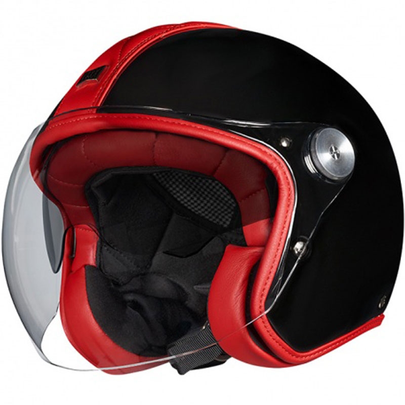 Casco aperto Nexx X.G30 Cult SV nero-rosso Saldi