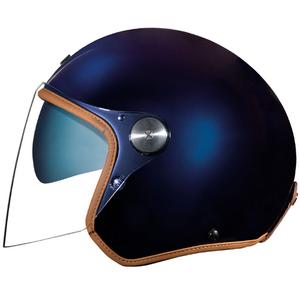 Casco moto aperto Nexx X.G30 Clubhouse SV blu scuro