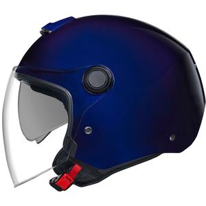 Casco moto aperto NEXX Y.10 blu tinta unita