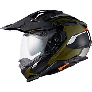Casco enduro Nexx X.WED3 Keyo verde-argento
