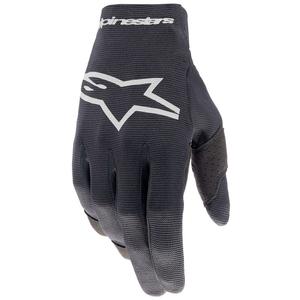 Guanti da motocross Alpinestars Radar Kids Nero-Argento