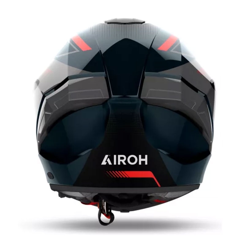 Casco integrale da moto Airoh MATRYX Wide nero-grigio-rosso