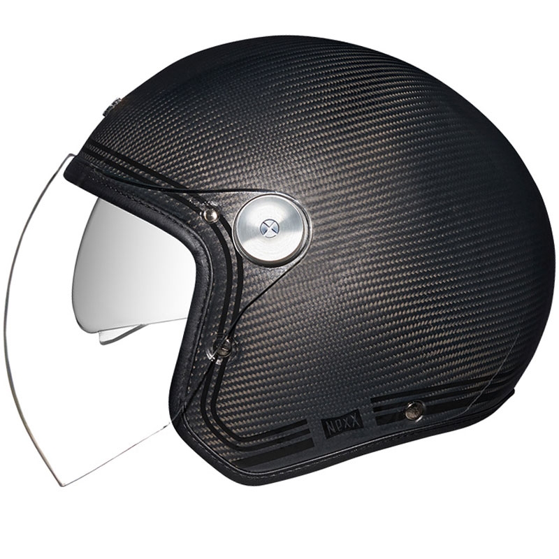 Casco aperto Nexx X.G30 Lignage nero-argento Saldi