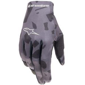 Guanti da motocross Alpinestars Radar Kids Grigio mimetico-nero