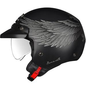 Casco moto aperto NEXX Y.10 EAGLE RIDER nero-grigio Saldi