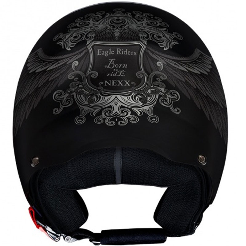 Casco moto aperto NEXX Y.10 EAGLE RIDER nero-grigio Saldi