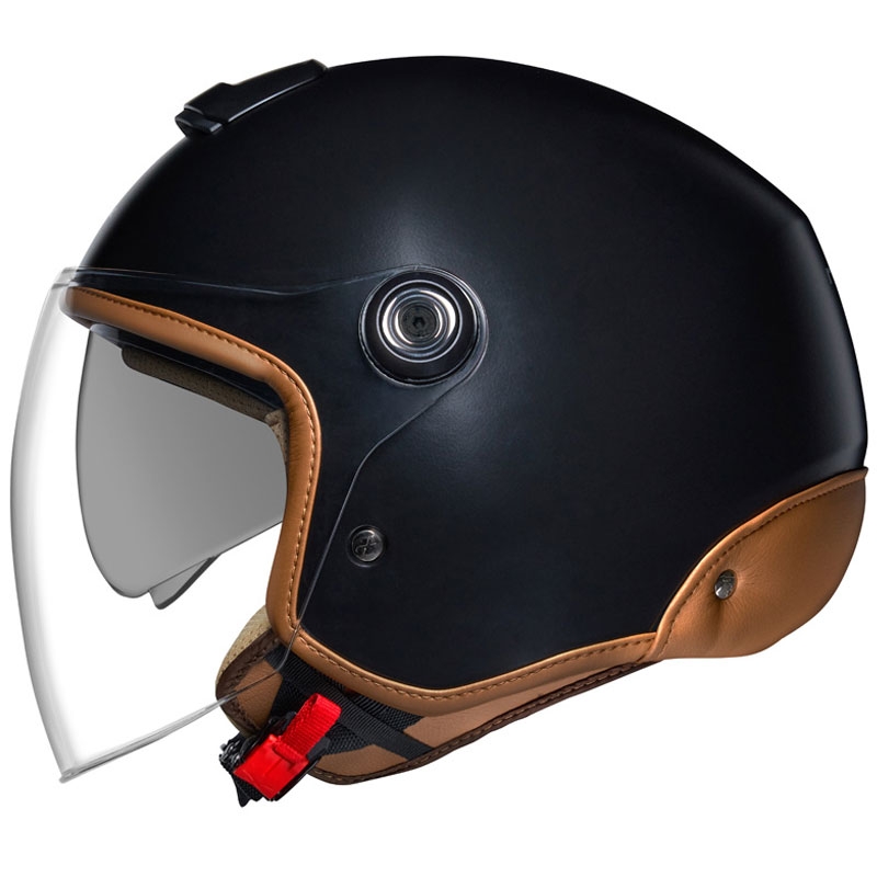 Casco da moto NEXX Y.10 Sunny Open Face Nero Saldi