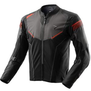 Giacca da moto Rebelhorn Hiflow V nera-grigia-rossa