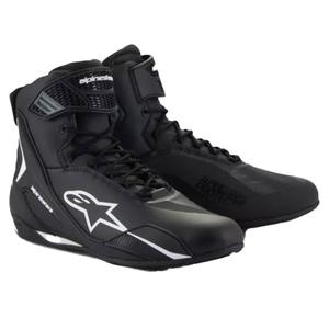Stivali da moto Alpinestars Faster-4 nero-bianco
