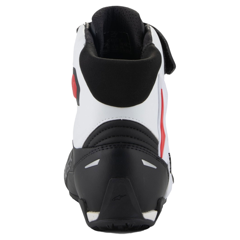 Stivali da moto Alpinestars Faster-4 nero-bianco-rosso