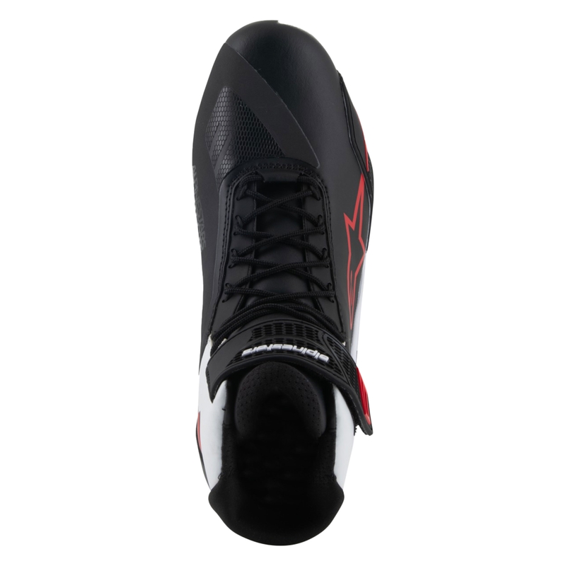 Stivali da moto Alpinestars Faster-4 nero-bianco-rosso
