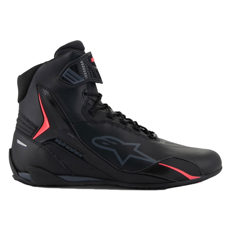 Stivali da moto Alpinestars Stella Faster-4 da donna nero-rosa