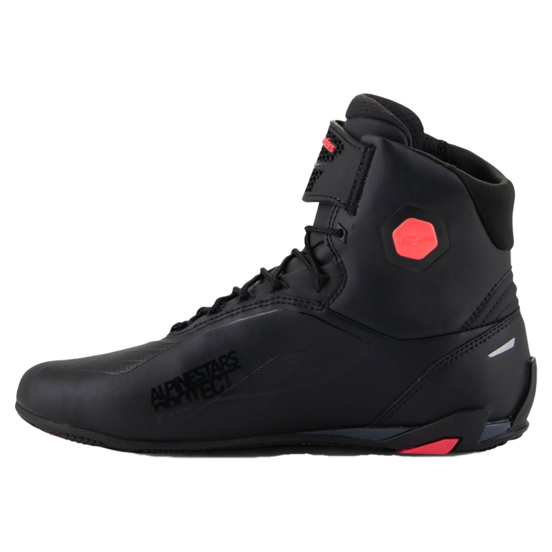 Stivali da moto Alpinestars Stella Faster-4 da donna nero-rosa
