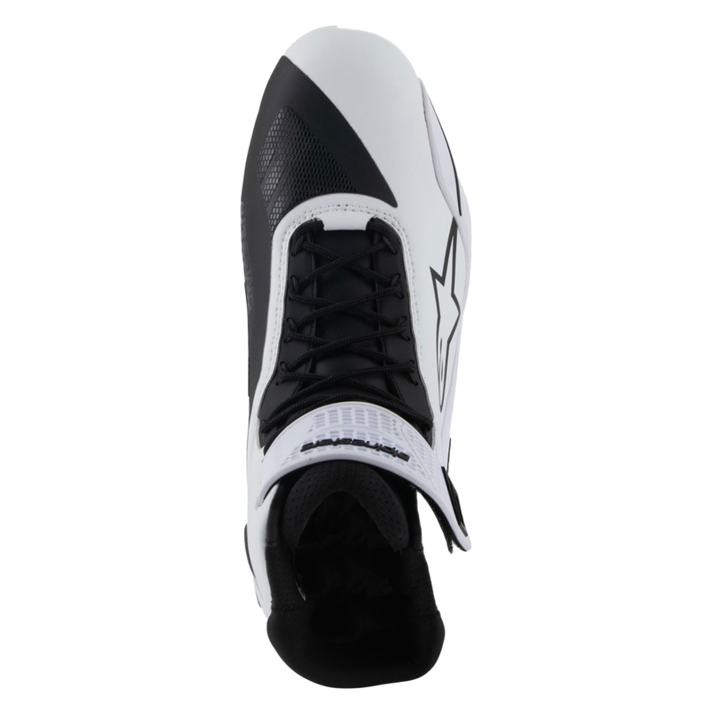 Stivali da moto Alpinestars Stella Faster-4 da donna bianco-nero