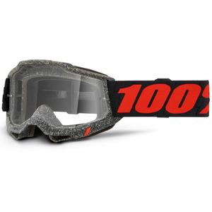 Occhiali da motocross per bambini 100% - USA ACCURI 2 Huaraki clear plexi
