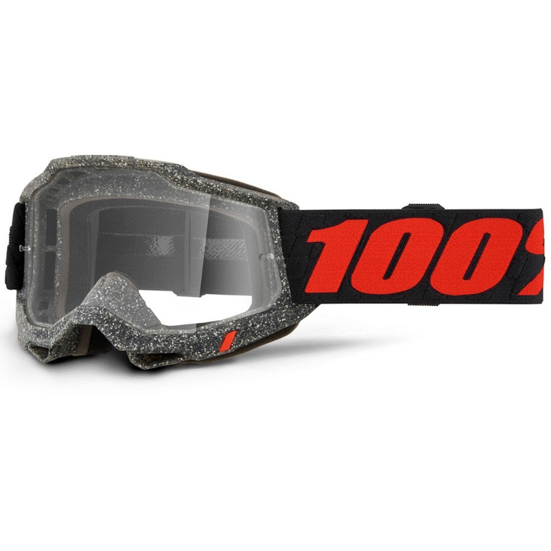 Occhiali da motocross per bambini 100% - USA ACCURI 2 Huaraki clear plexi